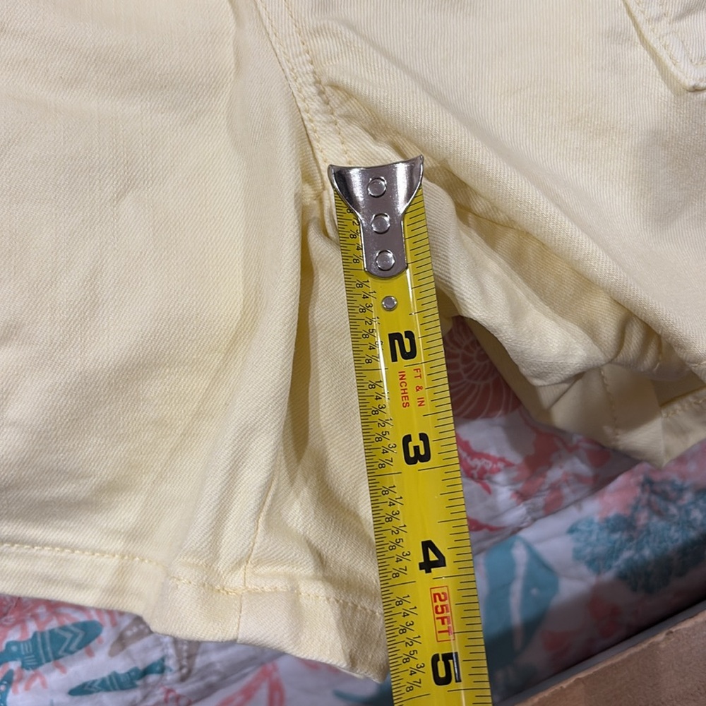 Sonoma light yellow denim like shorts - Picture 9 of 10